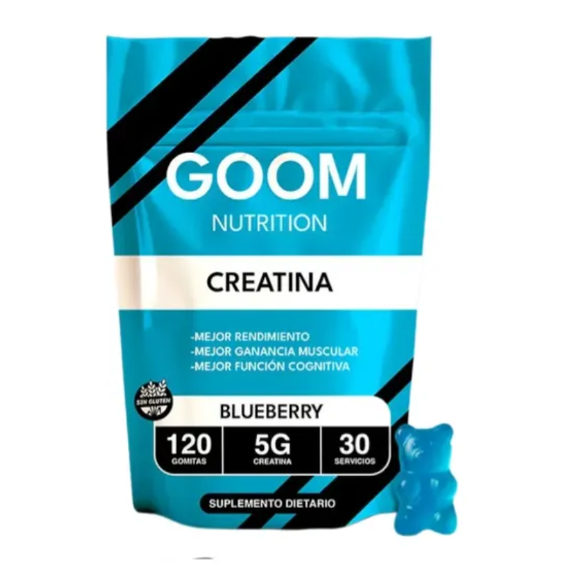 Gomitas Creatina 120 Unidades Goom Nutrition