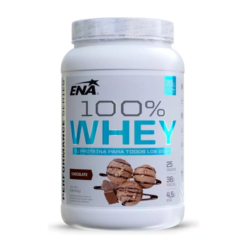 100% Whey Protein 900g Ena