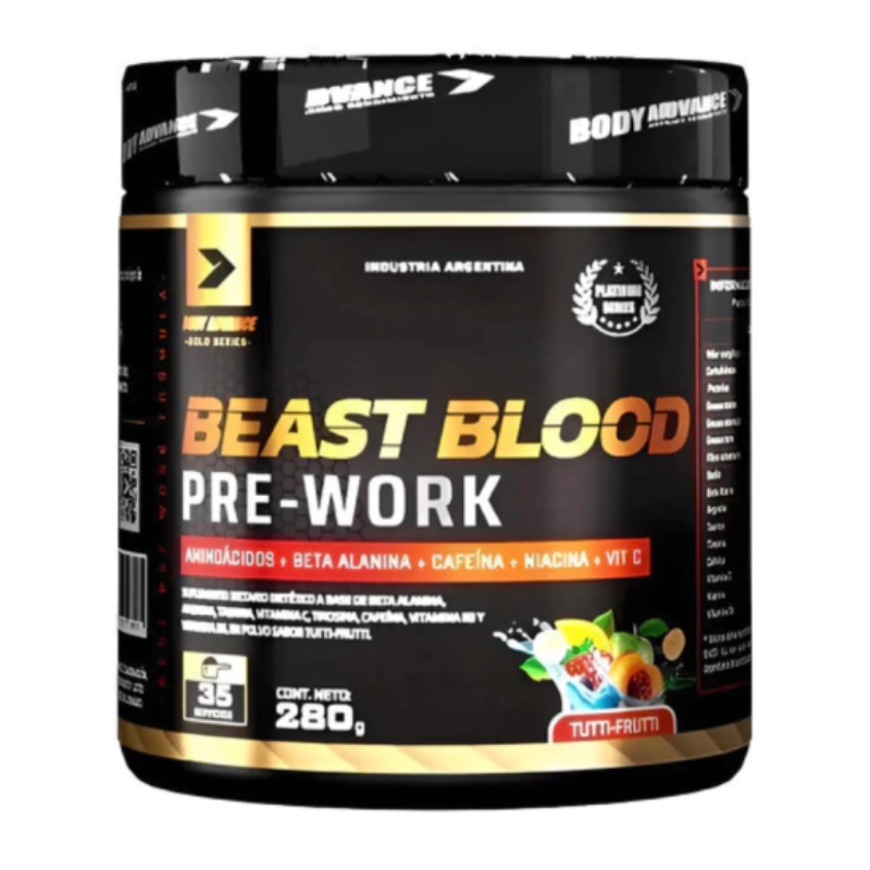 Pre Entreno Beast Blood Body Advance 280g