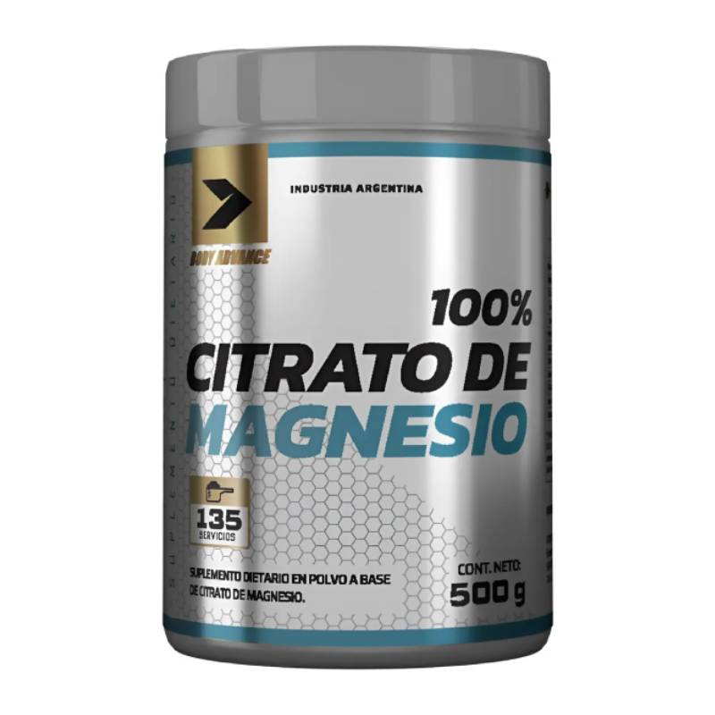 Citrato de Magnesio 500g Body Advance