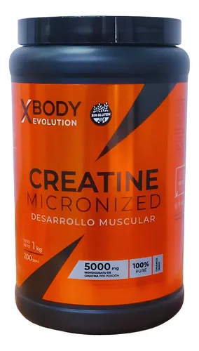 Creatina Monohidrato X Body Evolution 1kg Micronizada